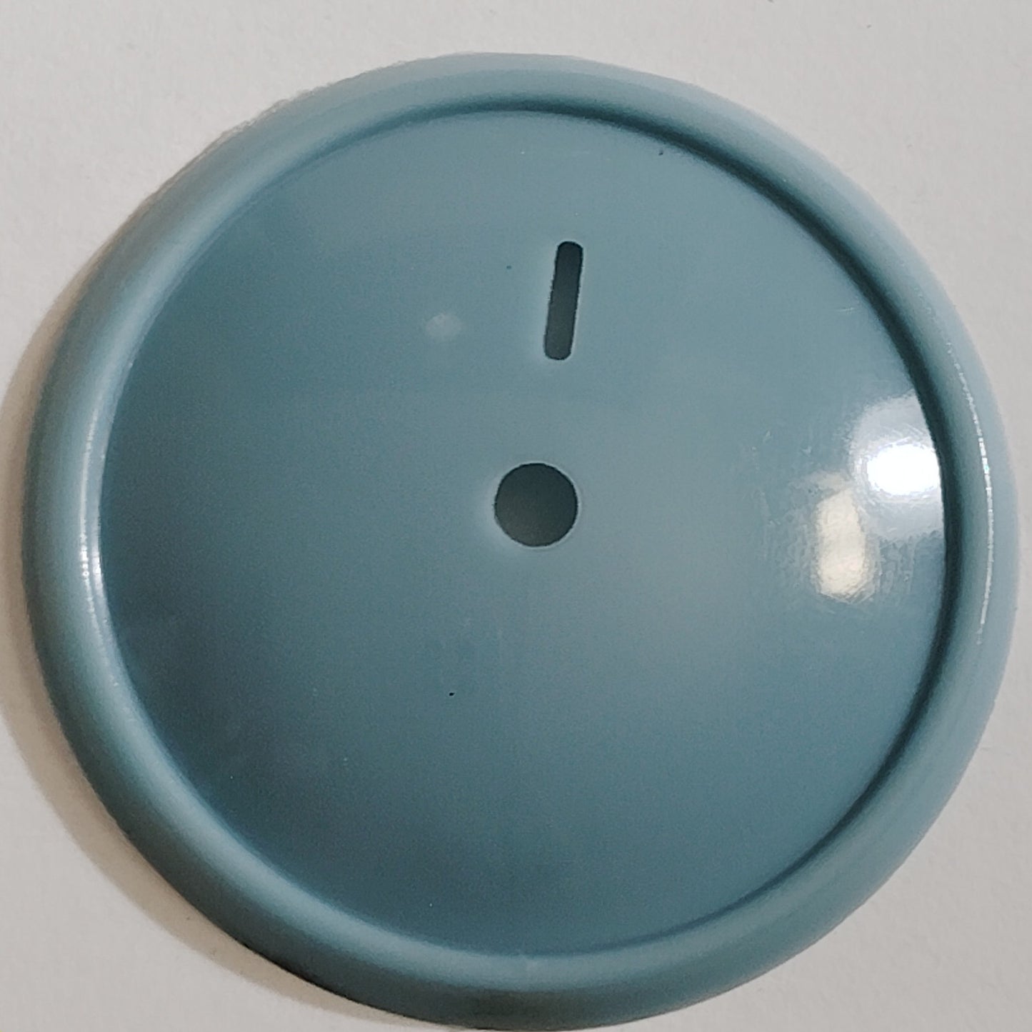 Infantry Blue Cap Device Disc, 1‑3/4" Diameter, NIP