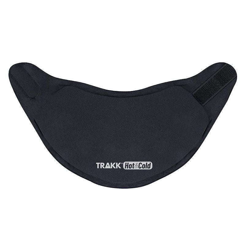 TRAKK Hot/Cold Pack Neck Wrap – Black, Reusable Therapy
