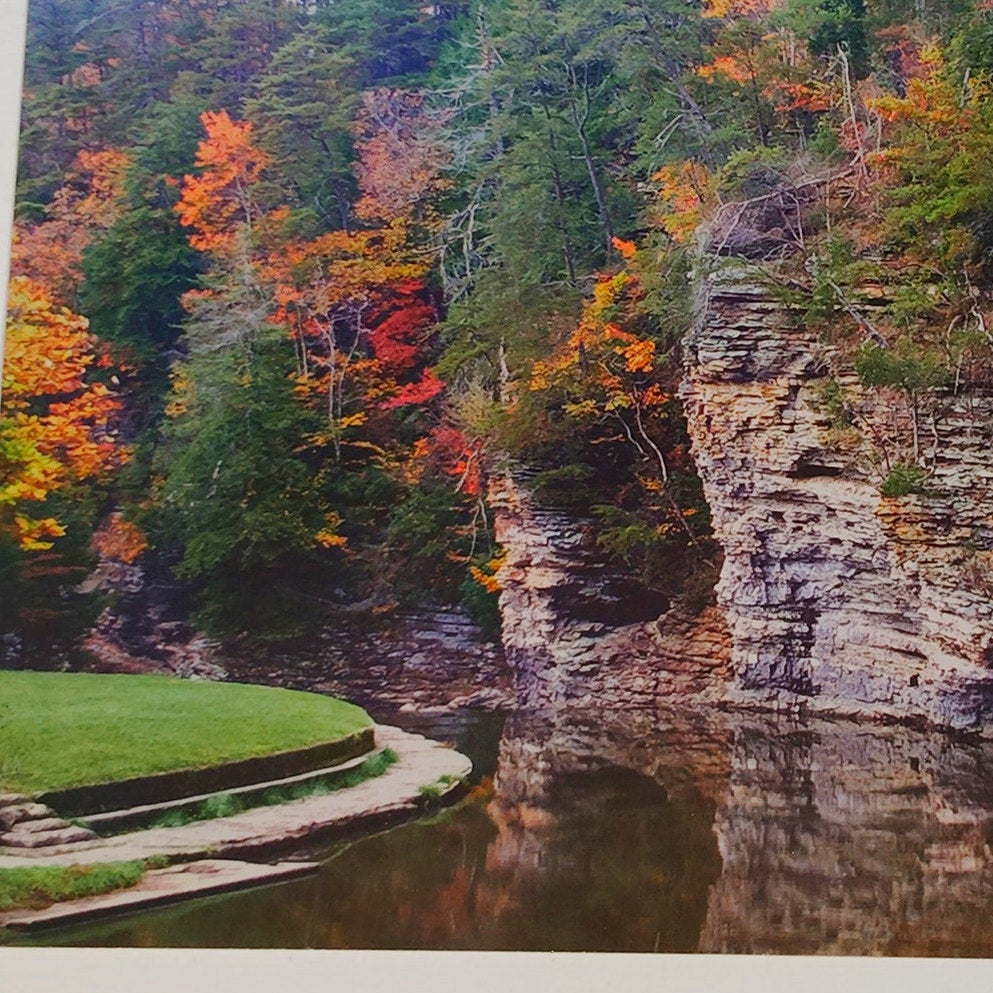 VTG Fall Creek Falls George Hole Postcard John Hargis Tennessee NOS