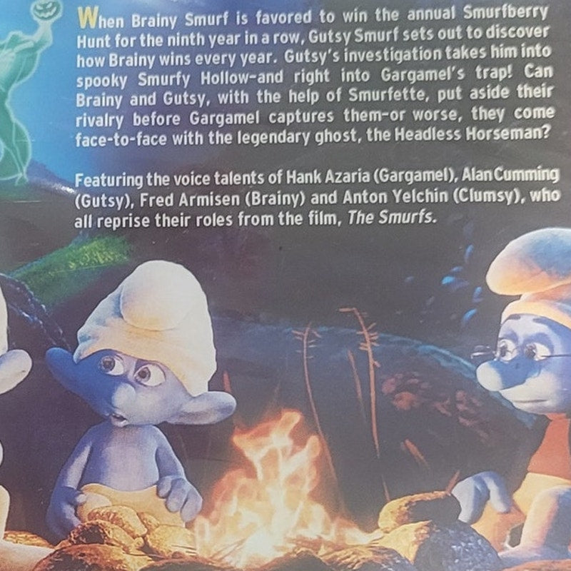 The Smurfs: The Legend of Smurfy Hollow (DVD, 2013) – Animation Family Adventure