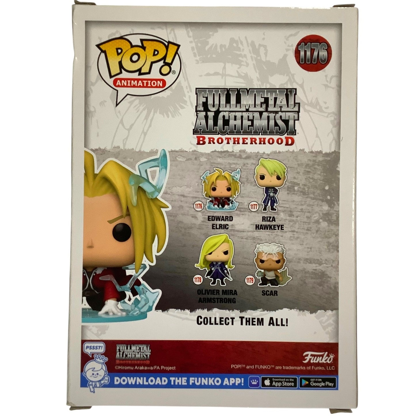 Funko POP Animation #1176 Fullmetal Alchemist Brotherhood Edward Elric DRM220609
