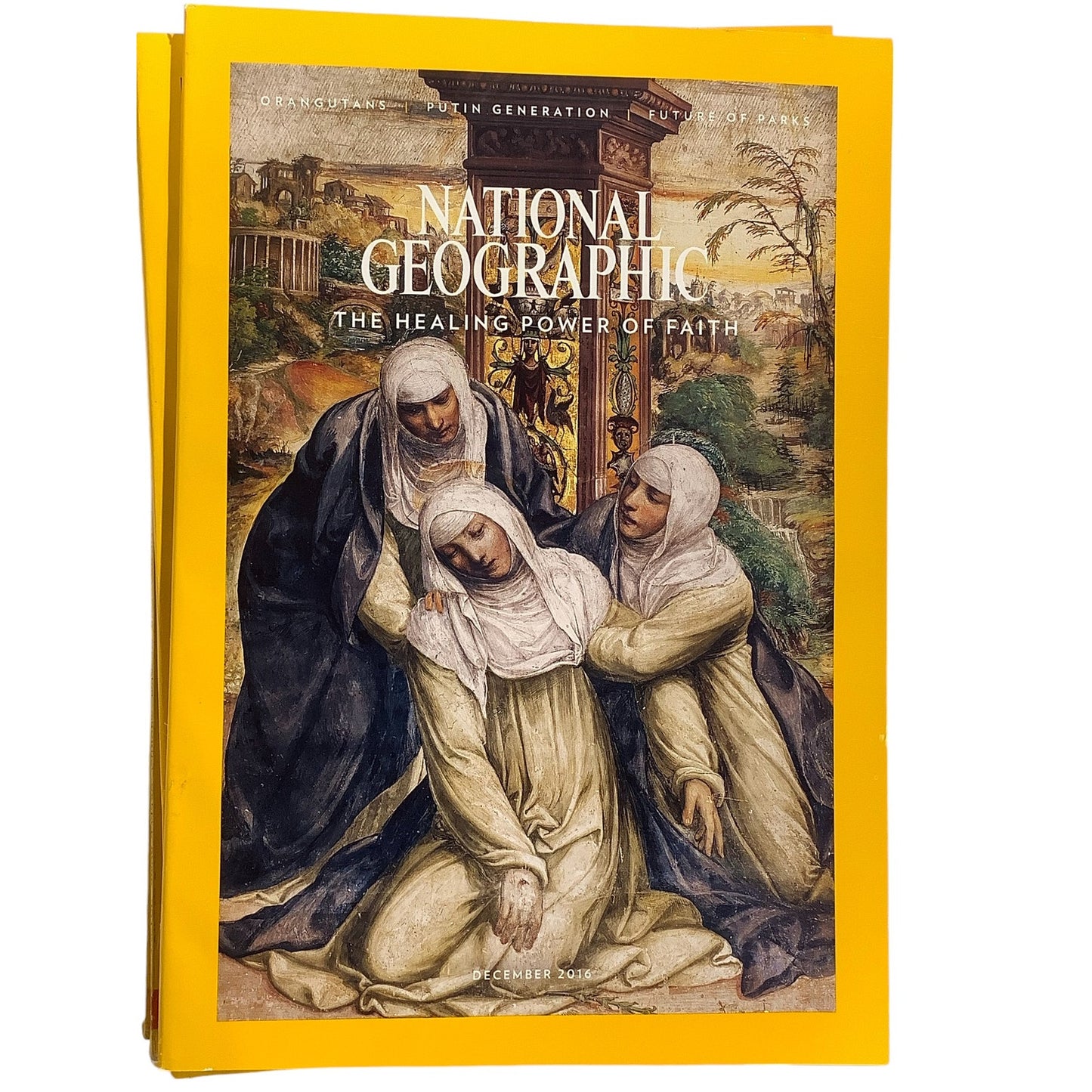 National Geographic December 2016, Power of Faith, Mind Matter, Putin Generation
