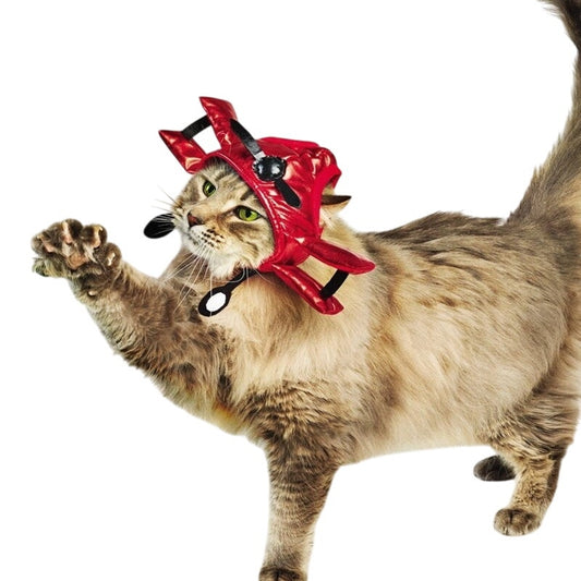Halloween Biplane Cat Hat, Red – One Size – Hyde & EEK! Boutique