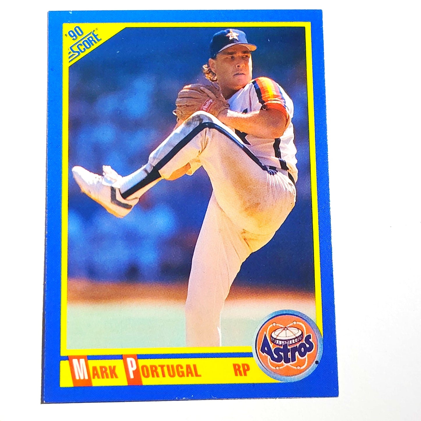 1990 Score Mark Portugal #552 Houston Astros Pitcher MLB Baseball EX