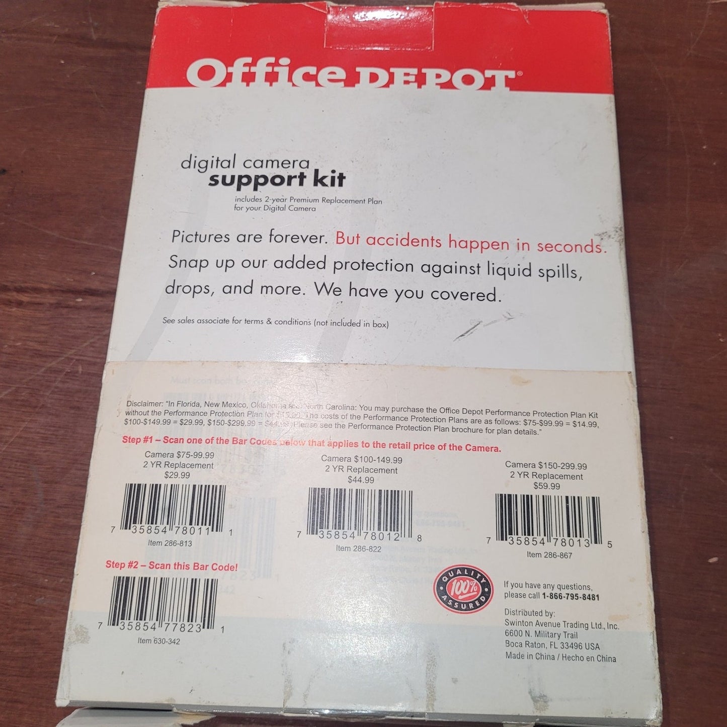 Office Depot Digital Camera Support Kit, Carrying Case Tripod Photo Paper Cloth