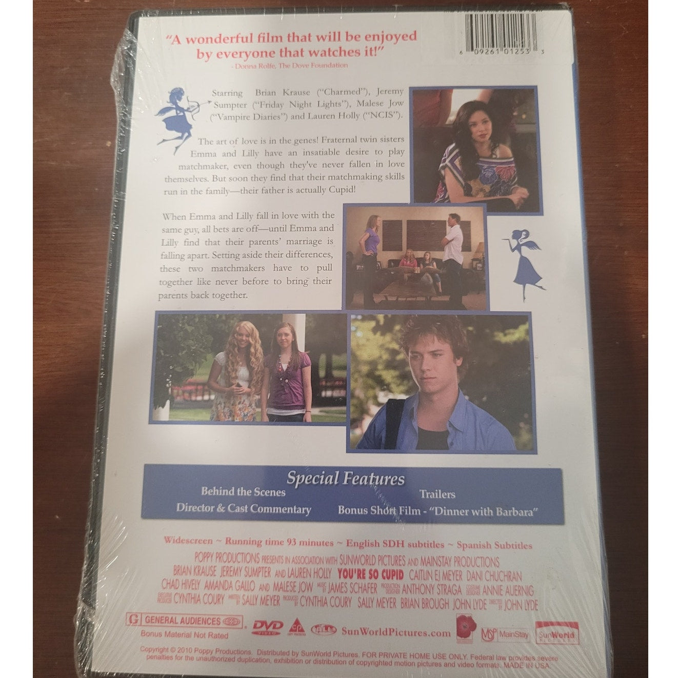 You’re So Cupid DVD 2010 Teen Romance Fantasy Comedy Family Film, Widescreen