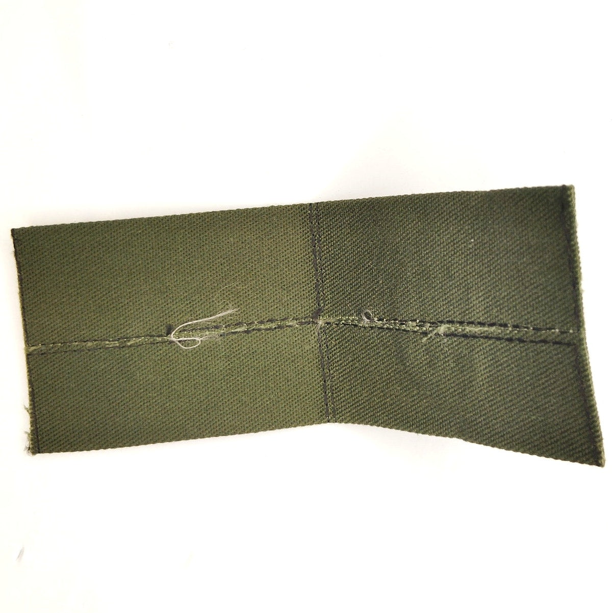 US Navy E-7 Chief Petty Officer Parka Rank Tabs – Black on ODG Twill – Pair
