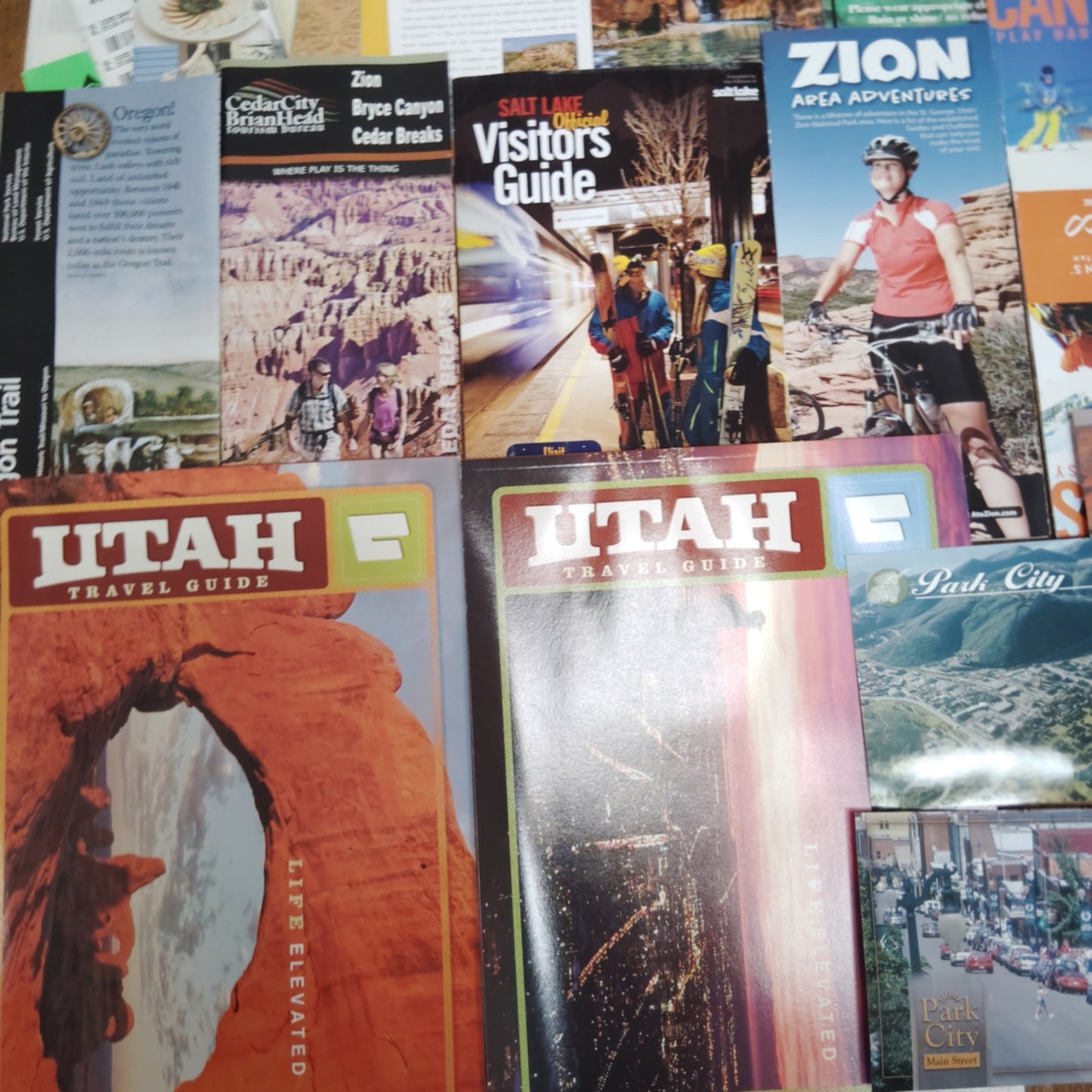 Park City, Utah 2014 Vacation Ephemera Travel Guides, Maps, Brochures Collection