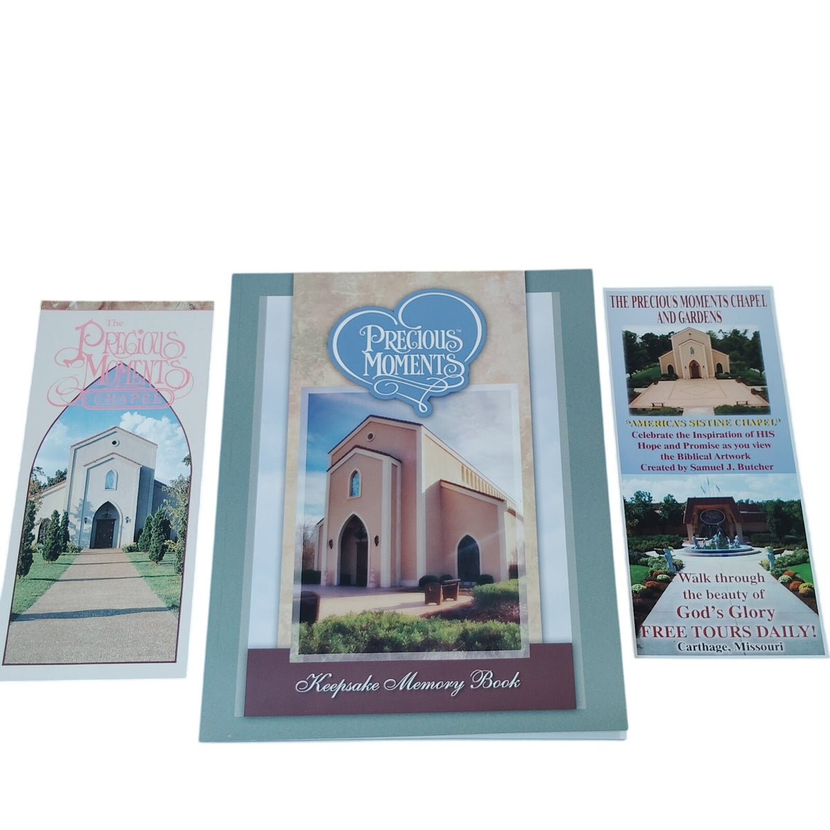 Precious Moments Chapel Keepsake 2010 Memory Book & Ephemera Lot Carthage MO