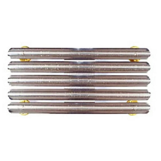 Mounting Rack, Bar for 15 Ribbons (3/3/3/3/3) by No-Shine Insignia - Supply Room
