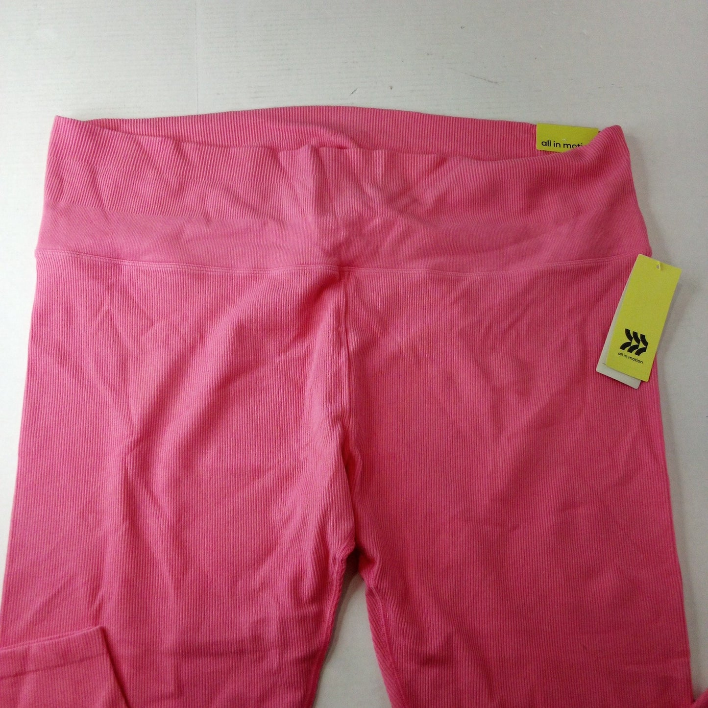 Women’s Rib Seamless Leggings – All in Motion Pink 4X