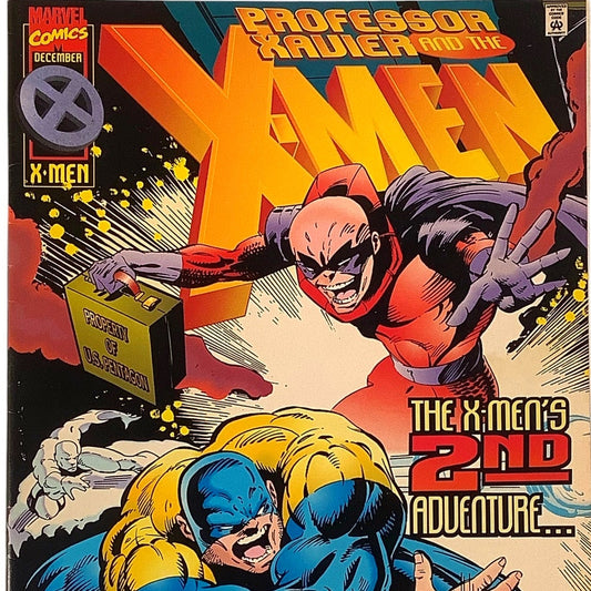 Marvel's Flipbook- Over the Edge (Dec 1995) Prof. Xavier & X-Men (Dec 1995)