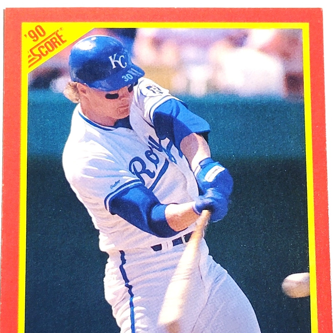 1990 Score Pat Tabler #242 Kansas City Royals First Baseman MLB Baseball EX