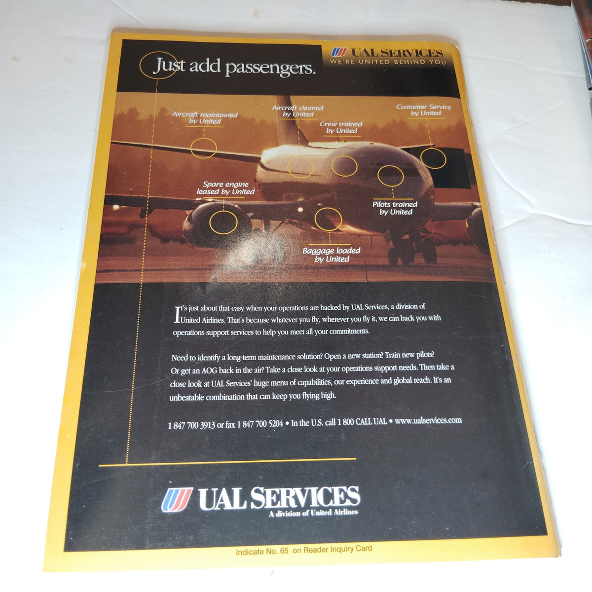 Air Transport World Magazine - September 1998 - Vintage Aviation Publication