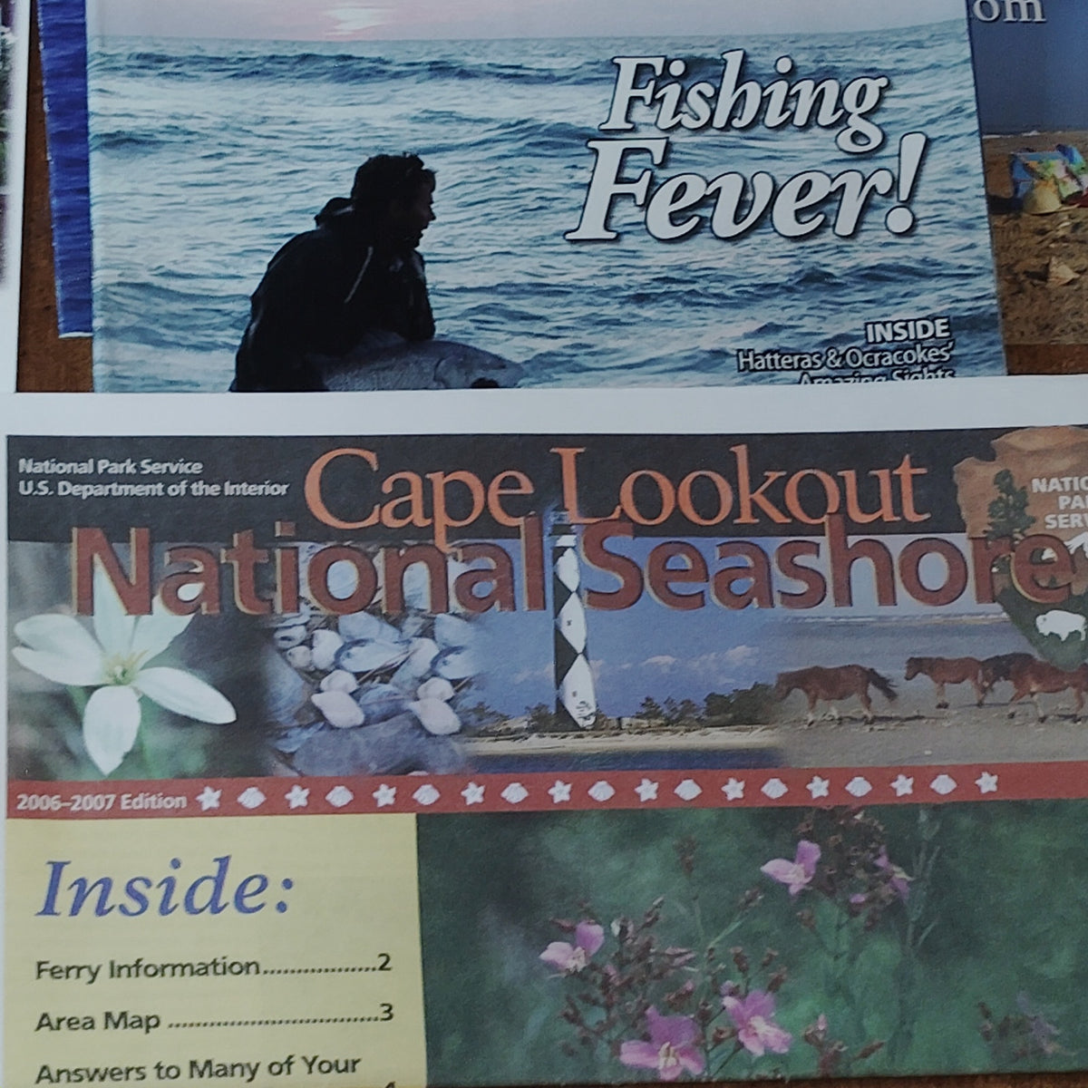 NC Lighthouses & Outer Banks Travel Ephemera Lot - Historical Memorabilia