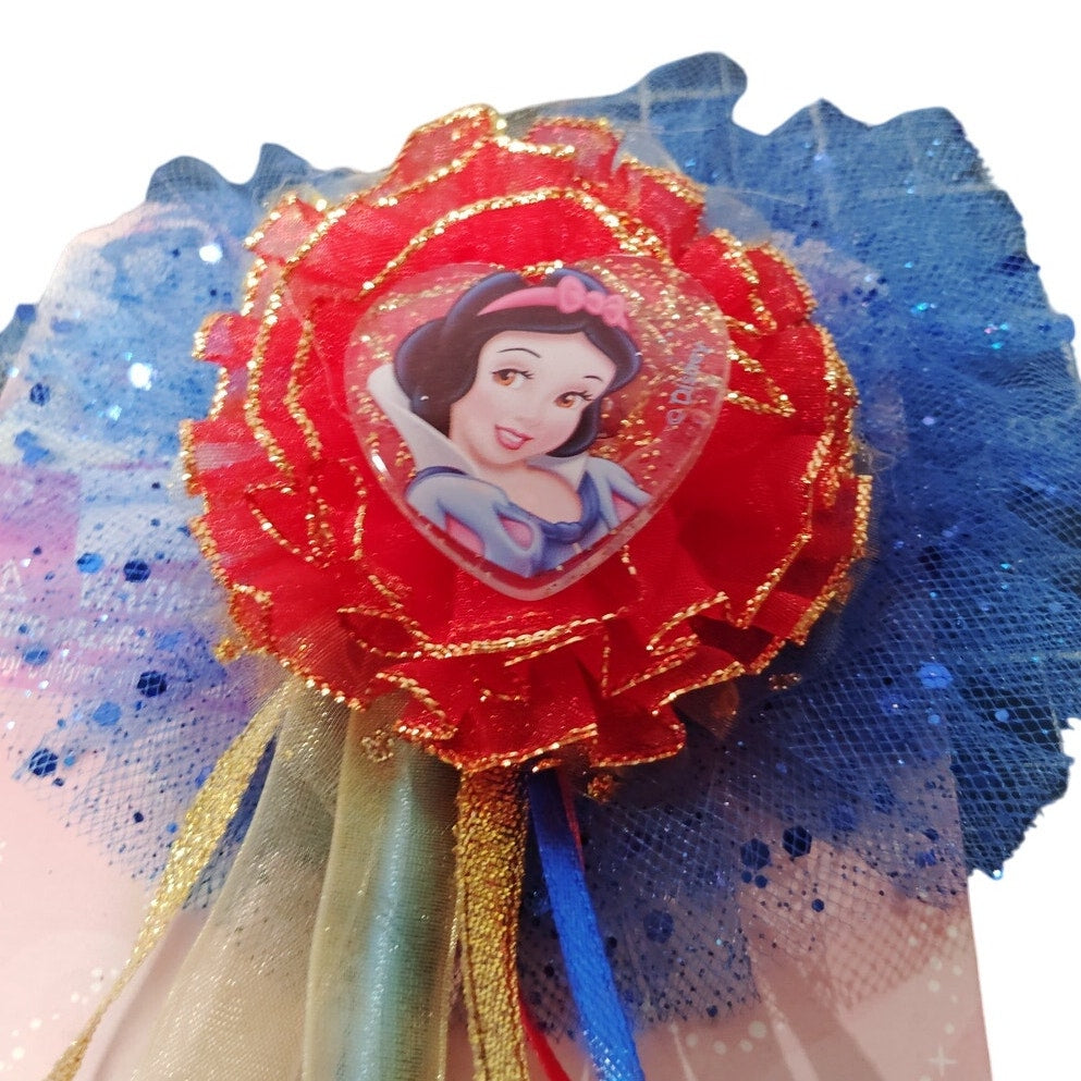 Snow White Princess Wand 17" Red Royal Blue Baguette Costume Accessory