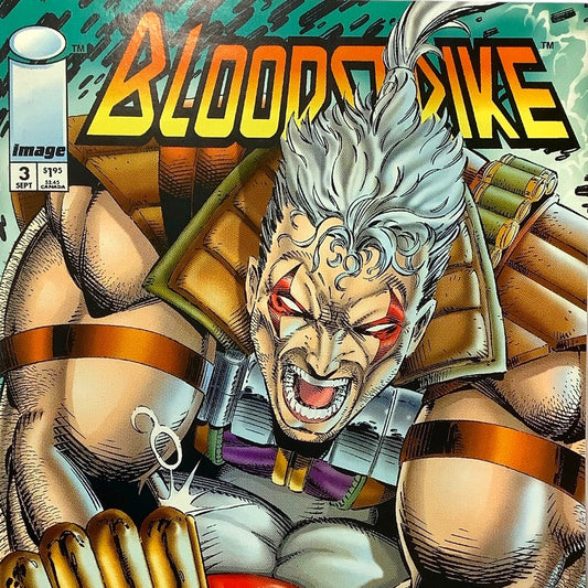Bloodstrike #3, Blood Brothers Part 4, Jul 1993, NM 9.4, Image Comics