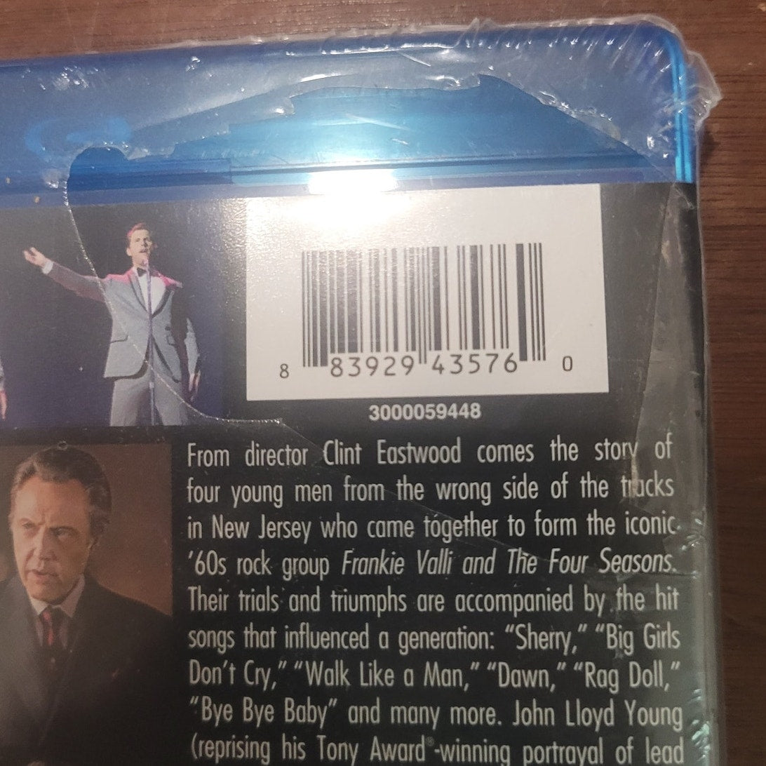Jersey Boys (Blu-ray, 2014) Warner Brothers Musical Drama, Clint Eastwood