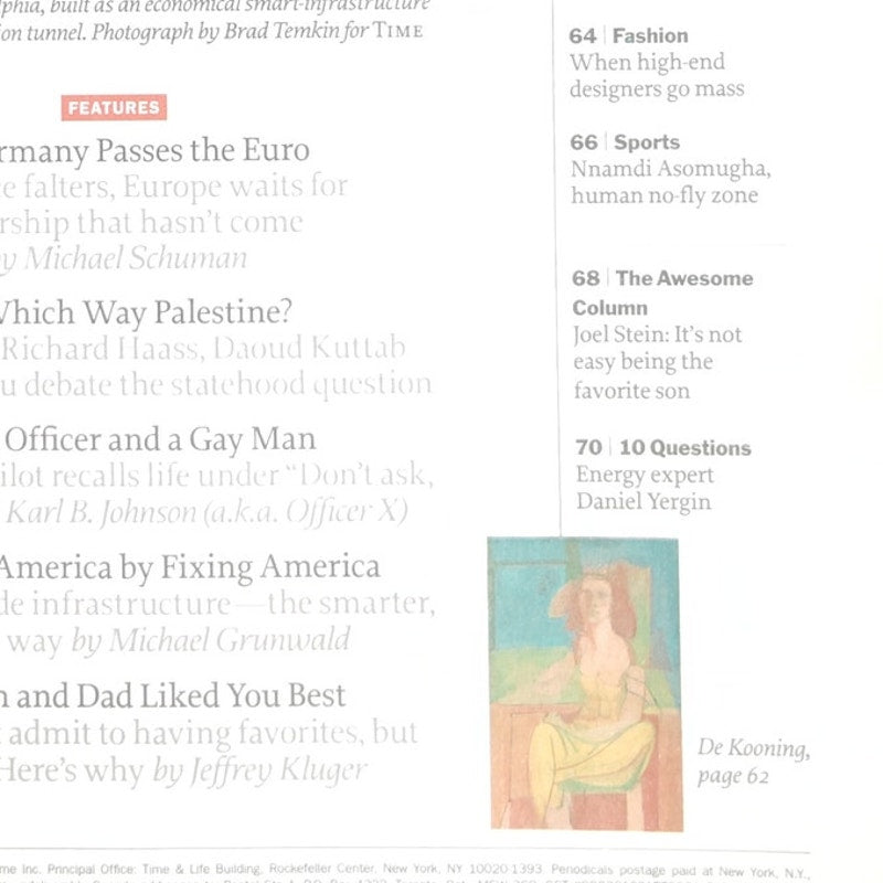 TIME Magazine October 3, 2011 Why Mom Liked You Best Back Issue Collectible