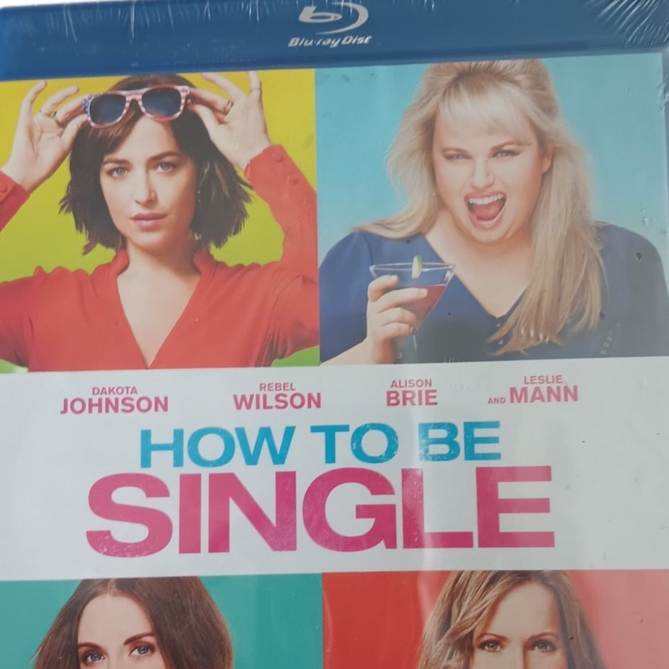 How to Be Single - Blu-ray, 2016 Romantic Comedy, Rebel Wilson, Dakota Johnson