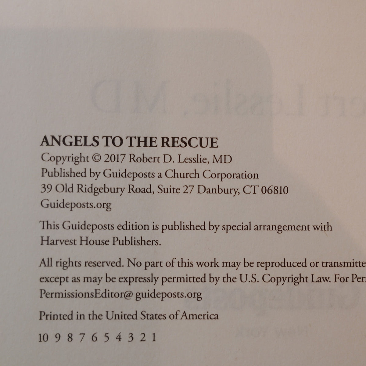 Angels to the Rescue: Inspirational Real-Life Stories from an ER Doctor
