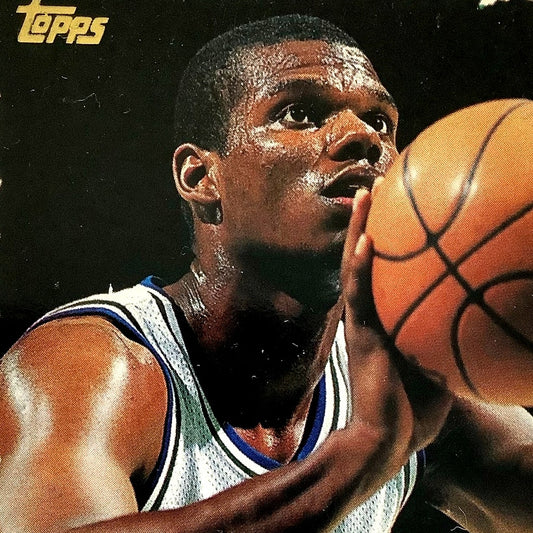 Jamal Mashburn, Dallas Mavericks, 1994 Topps Collector's Card 70, EXC/NM