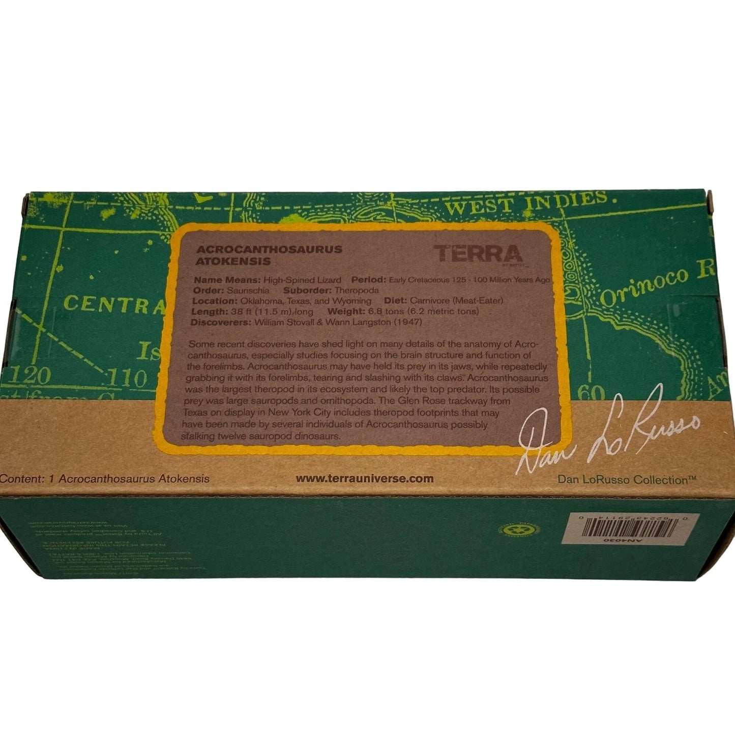 Terra by Battat Acrocanthosaurus Dinosaur Figurine – Dan LoRusso Collection