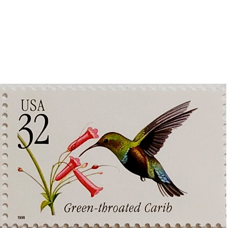 Pair – 1998 USA 32¢ Tropical Birds MNH Scott 3222 & 3223