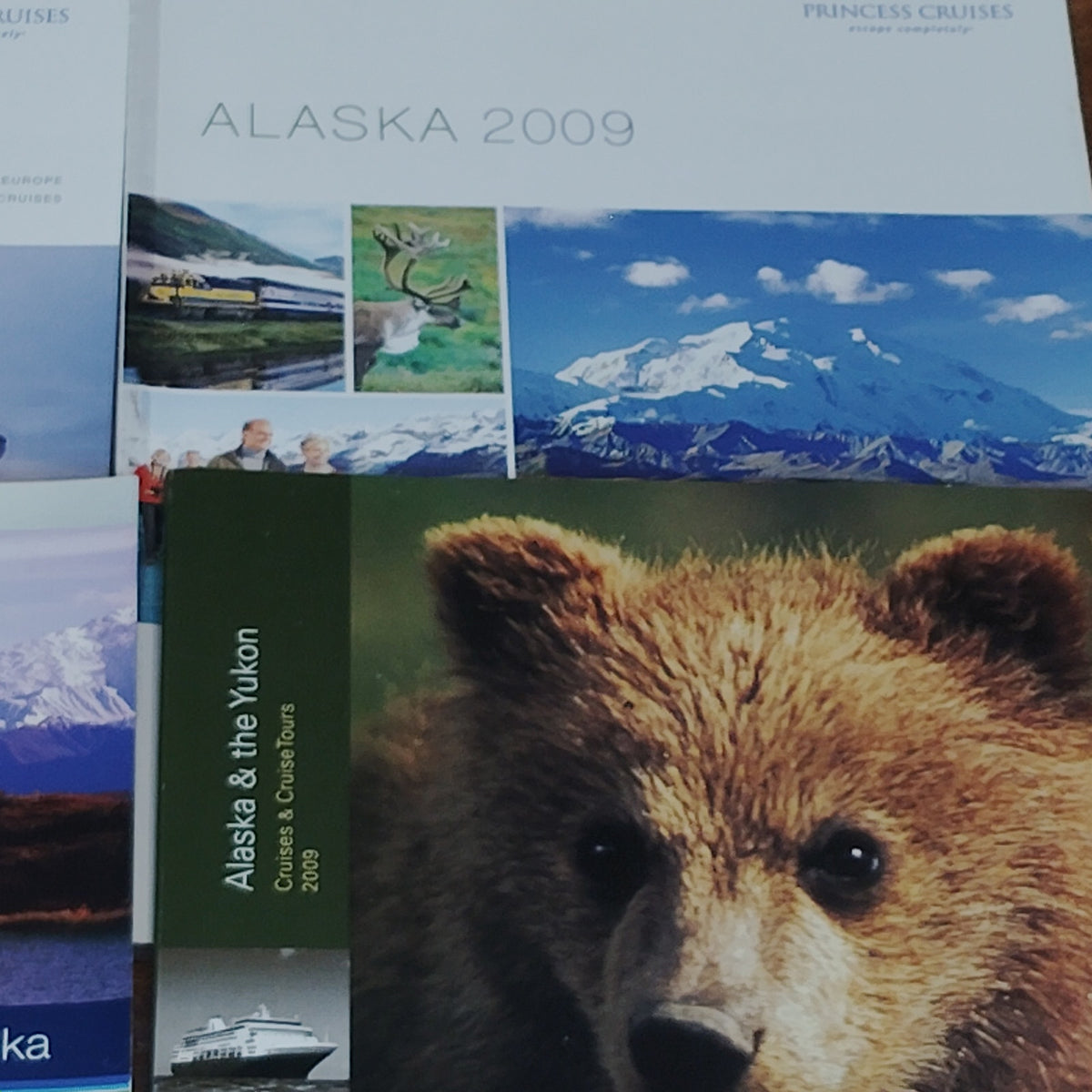 Princess Cruises Alaska & Other Destinations Travel Brochures Lot 2009-2010