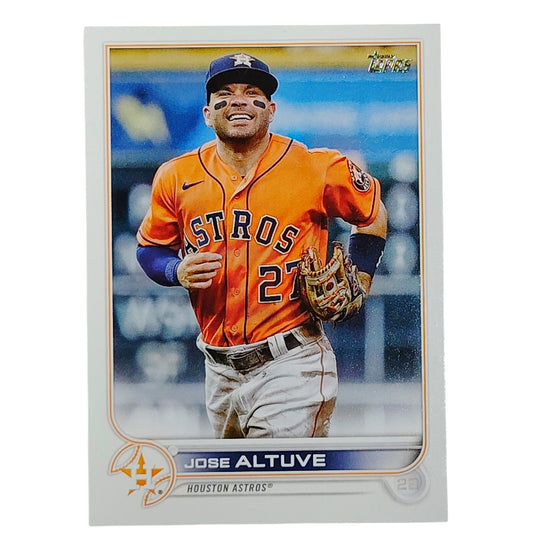 2022 Topps Series 1 #278 Jose Altuve Houston Astros 2nd Base - VG/EX