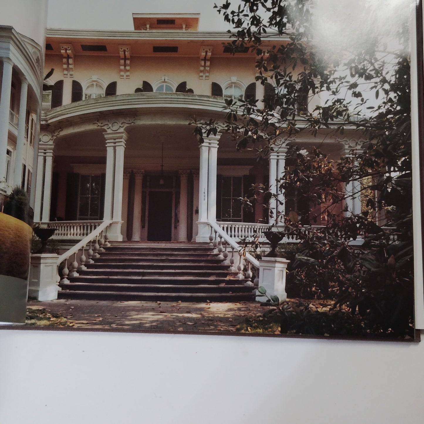 Antebellum Homes of Georgia 1987 Oversized Hardcover Architecture Book 14.5x10.2