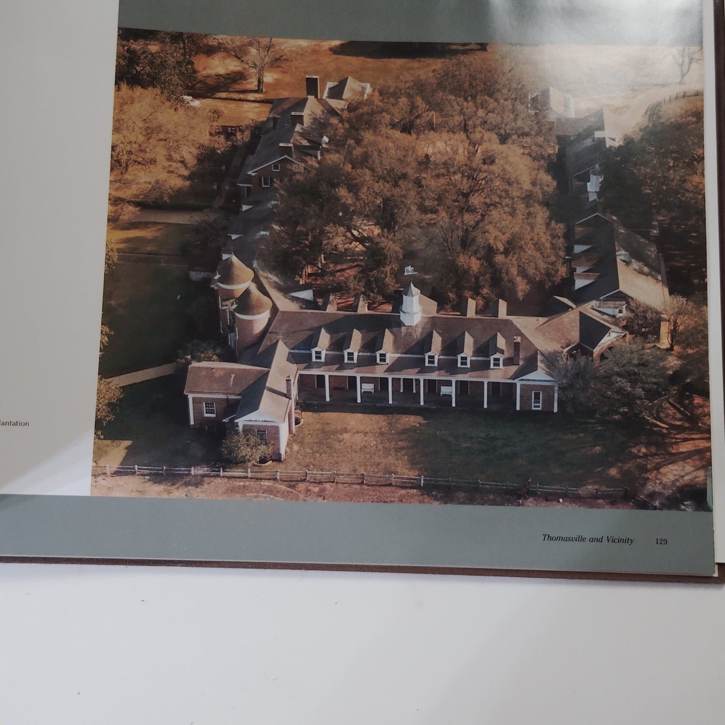 Antebellum Homes of Georgia 1987 Oversized Hardcover Architecture Book 14.5x10.2