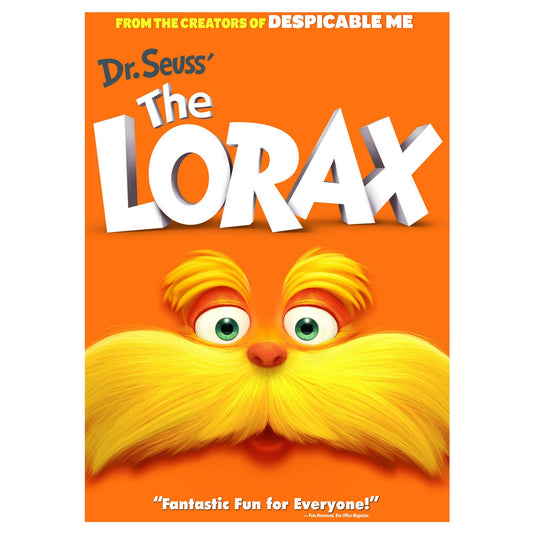 Dr Seuss The Lorax DVD 2012 Animated Family Comedy Adventure Environmental Story