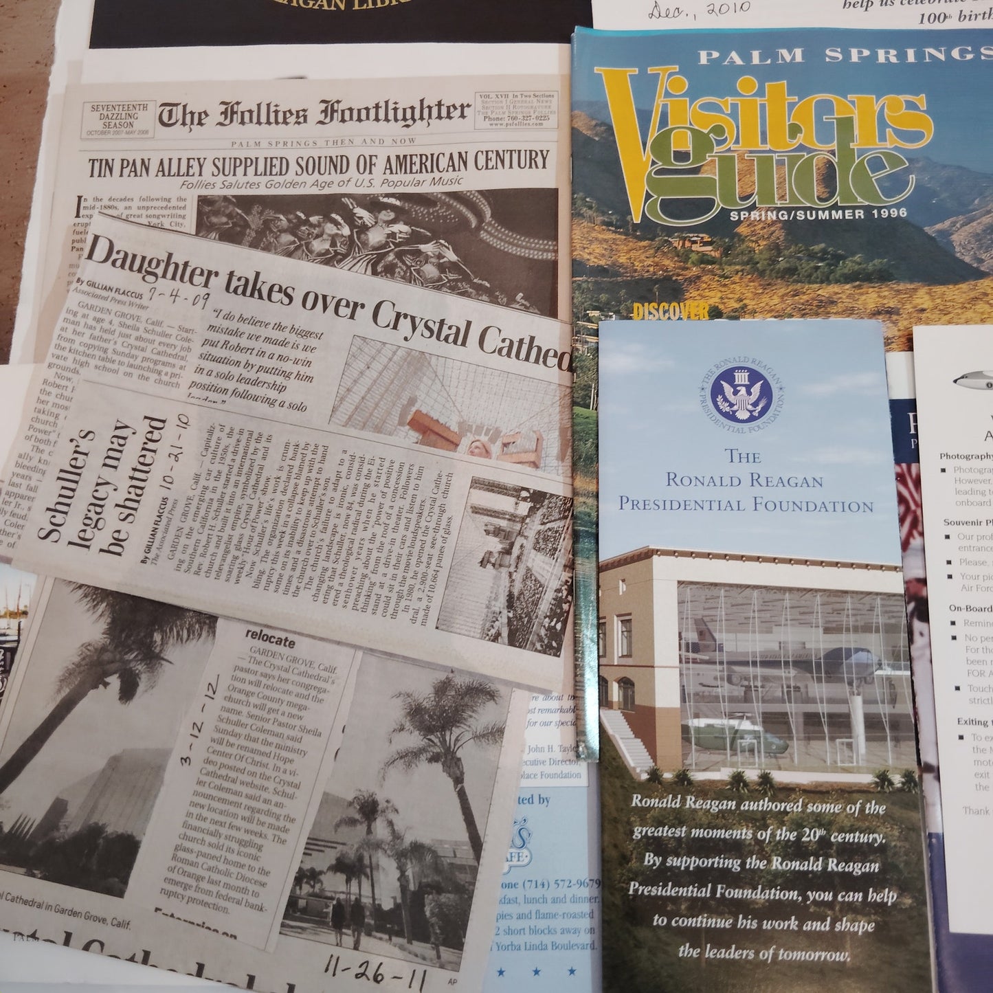 Palm Springs & Catalina Island Ephemera Collection - VTG CA Travel Memorabilia