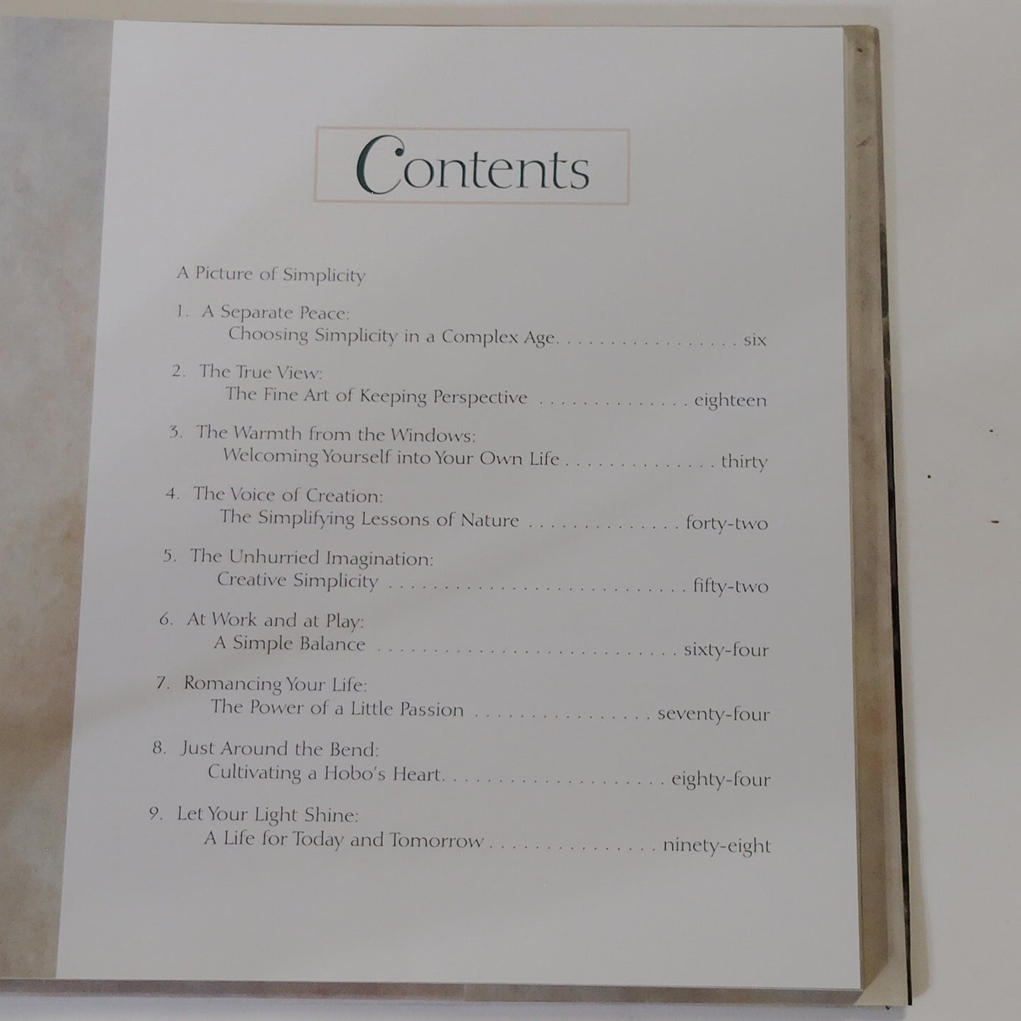 Simpler Times Thomas Kinkade 1994 Hardcover Gift Book 11.25" x 9.75"