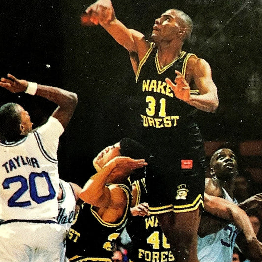 Anthony Tucker, Wake Forest (F), Classics 1992 Draft Picks Card 40, EXC