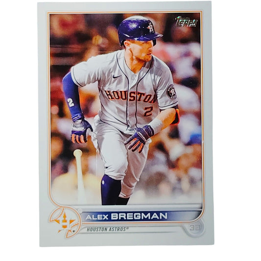 2022 Topps #68 Alex Bregman Houston Astros 3rd Base - VG/EX