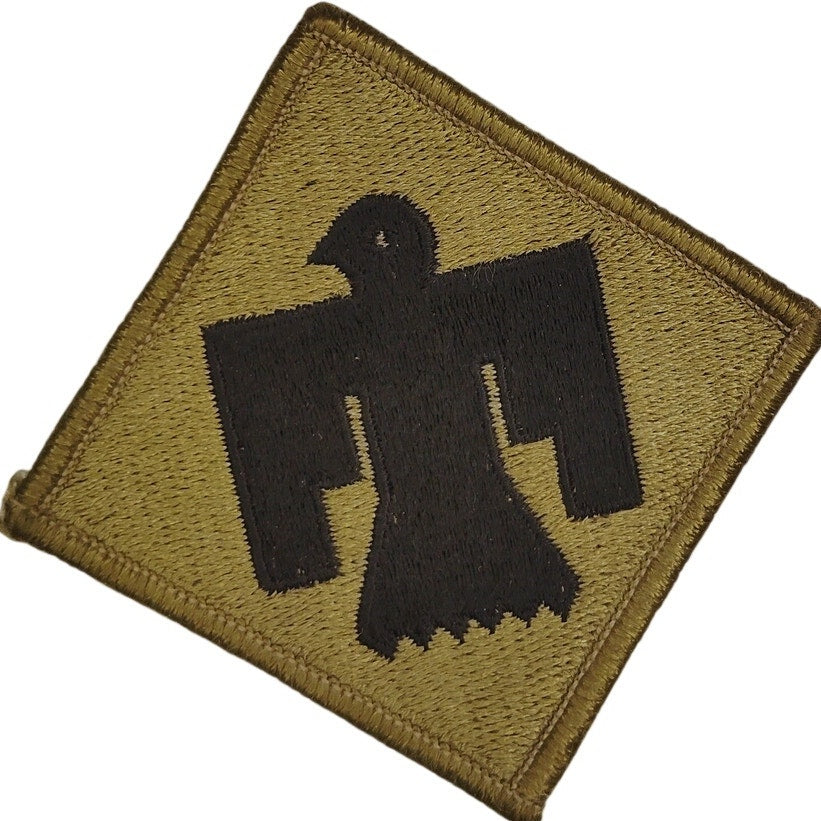 US Army 45th Infantry Brigade Patch OCP Hook Back 3.5" Point‑Up Square