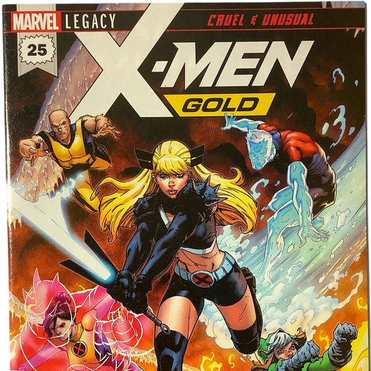 Marvel Comic's X-Men Gold #25, Cruel and Unusual Part 3/3, Jun 2018, NM+ 9.6