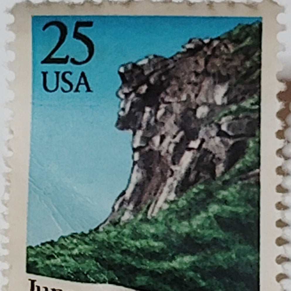 1988 New Hampshire Bicentenary Statehood 25 Cent US Postage Stamp USPS
