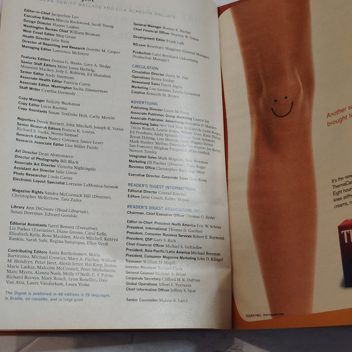 Reader's Digest January 2005 Shania Twain New Way to Lose Weight Magazine