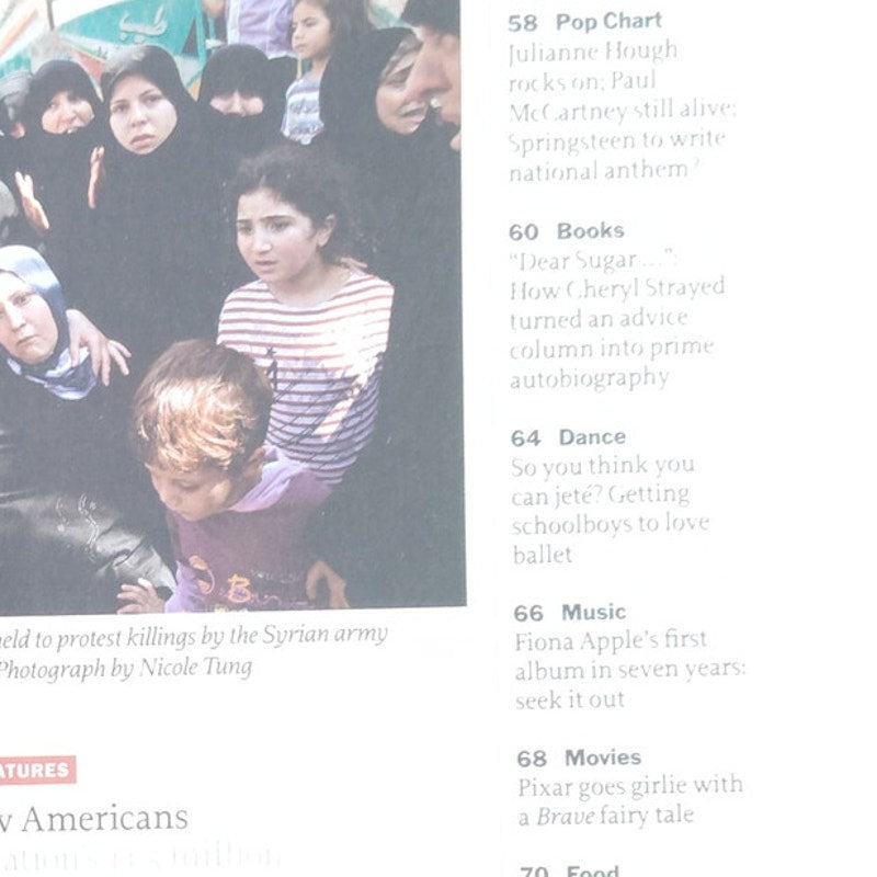 Time Magazine June 25, 2012 We Are Americans Cover Vintage Back Issue