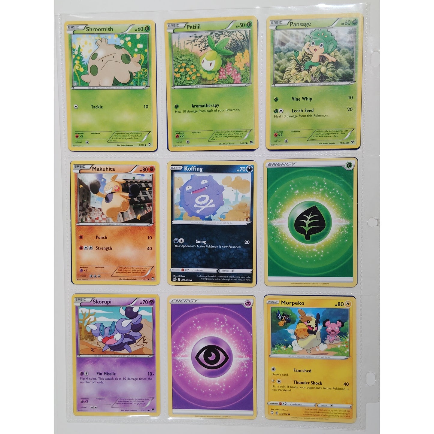 18 Random Pokémon Cards Pictured, Actual Photos Provided