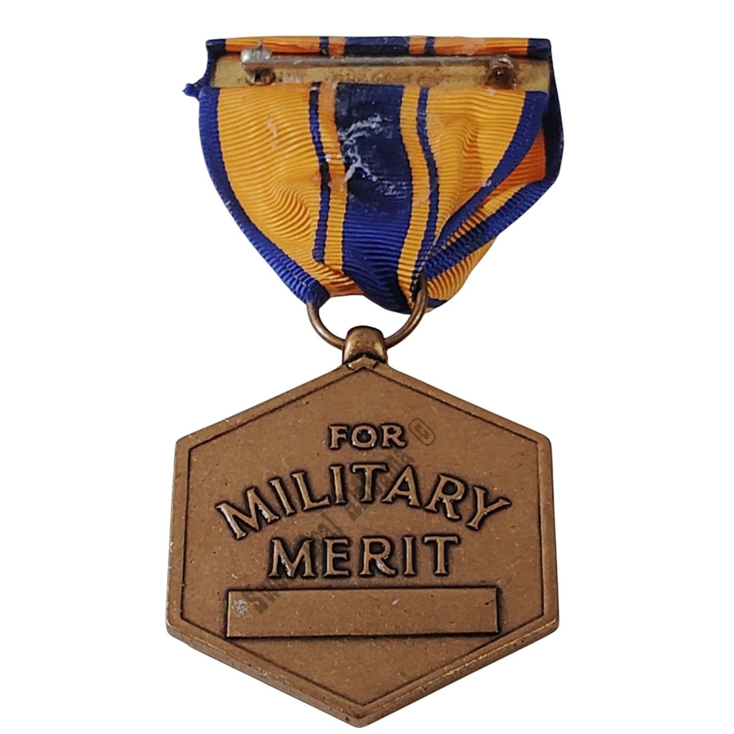 Air Force Commendation Medal Pinback, 1-7/16"D x 3-1/4"H Overall