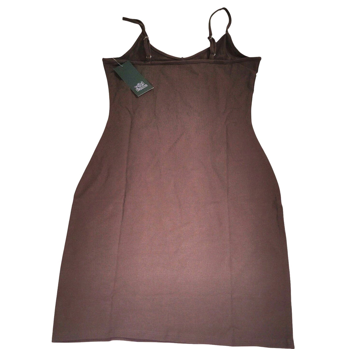 Wild Fable Women’s Strappy Bodycon Knit Dress Dark Brown X-Small