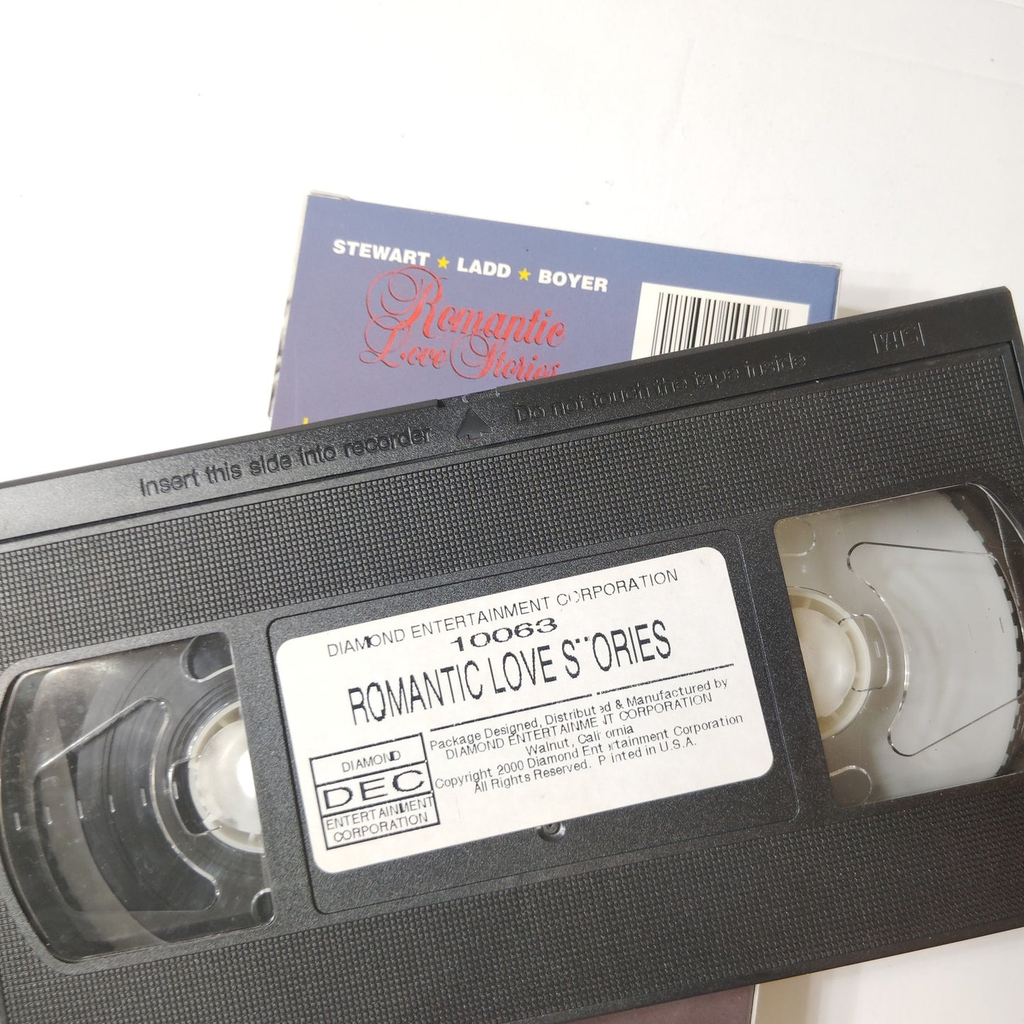 Romantic Love Stories VHS 1998 Diamond Entertainment Corp. Anthology Collection
