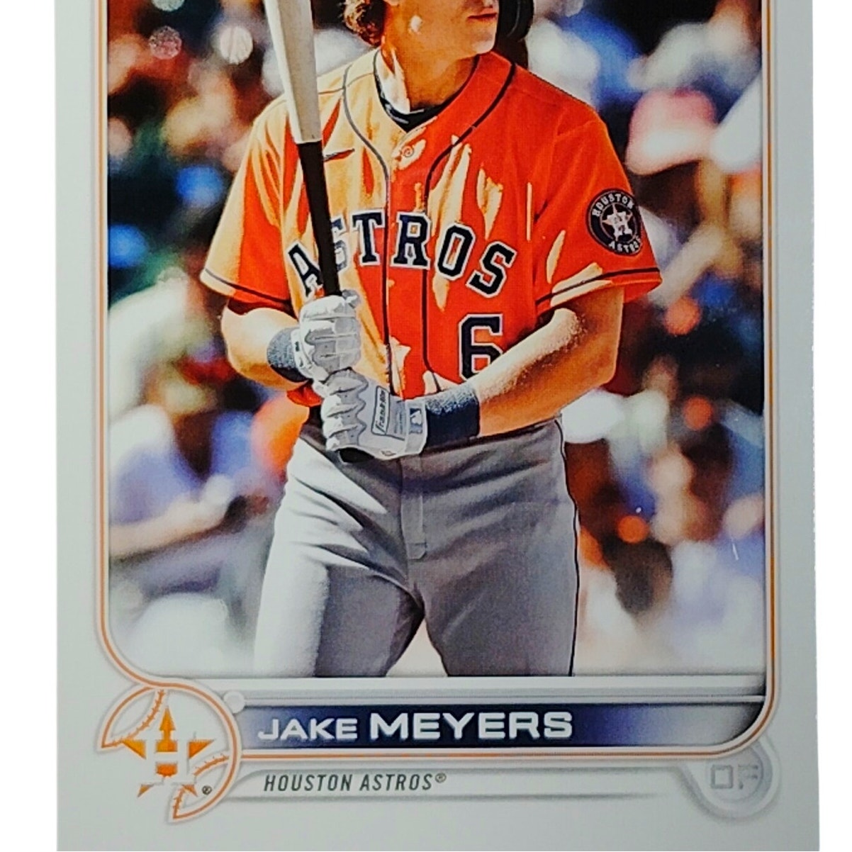 2022 Topps Series 1 #295 Rookie RC Jake Meyers Houston Astros Outfielder - VG/EX