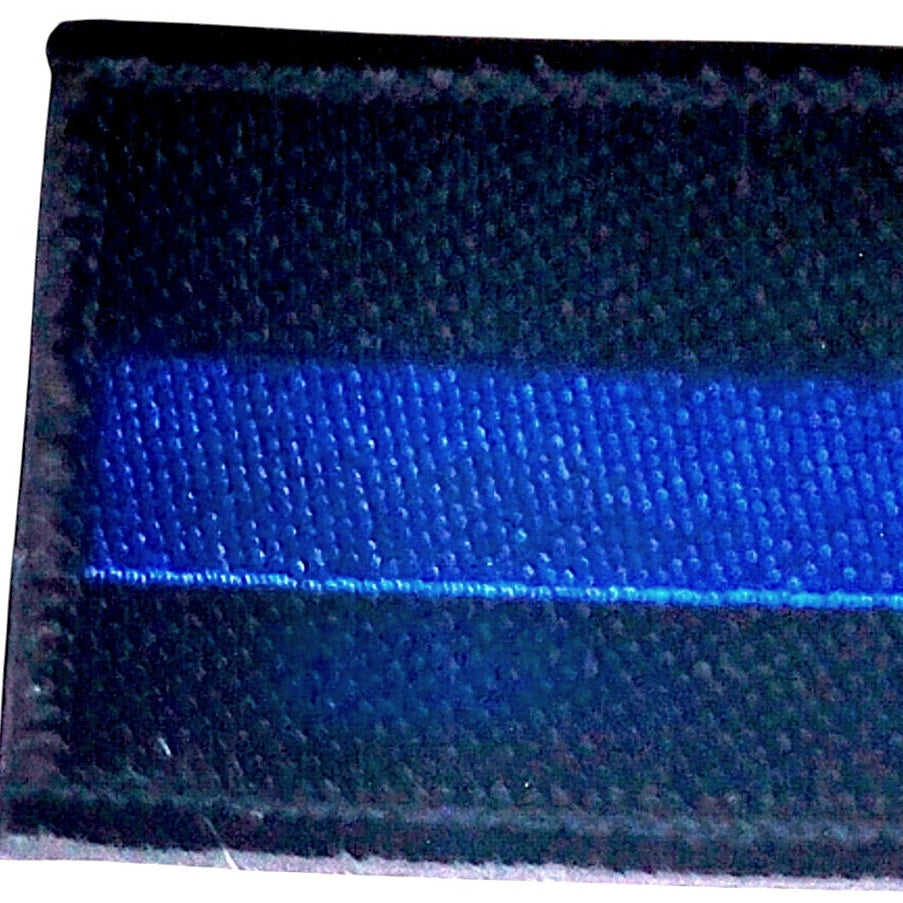 Thin Blue Line Law Enforcement Support Tactical Patch Hook Backing 3" x 2"