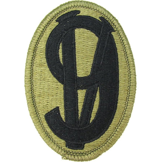 US Army 95th Infantry Division Patch Subdued OD 3‑1/8" × 2‑1/8" Sew‑On