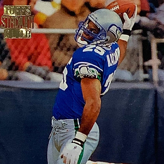 Robert Blackmon, Seattle Seahawks, NFL 1996 Topps Stadium Club Card 43, VG